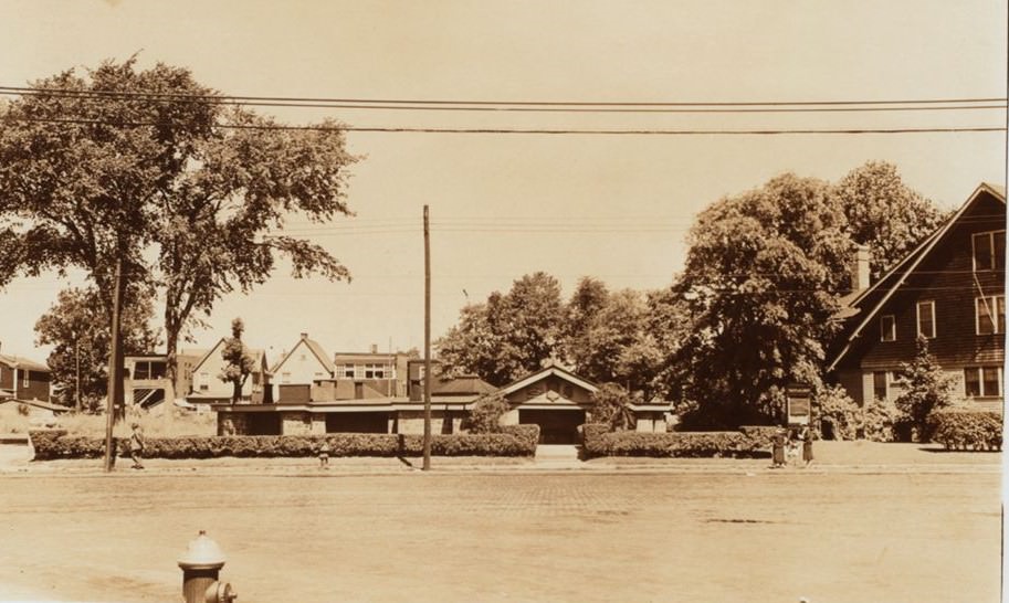 The Westchester Methodist Episcopal Church, Tremont Avenue (East) And Silver Street, Bronx, 1935.