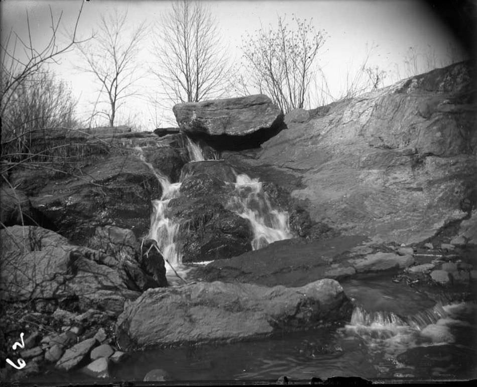 Falls In Bronx Park, Bronx, 1902.