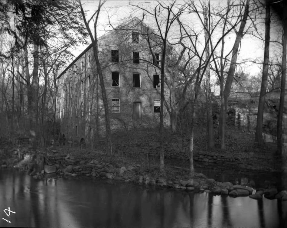 Lorillard Snuff Mill In Bronx Park, Bronx, 1902.