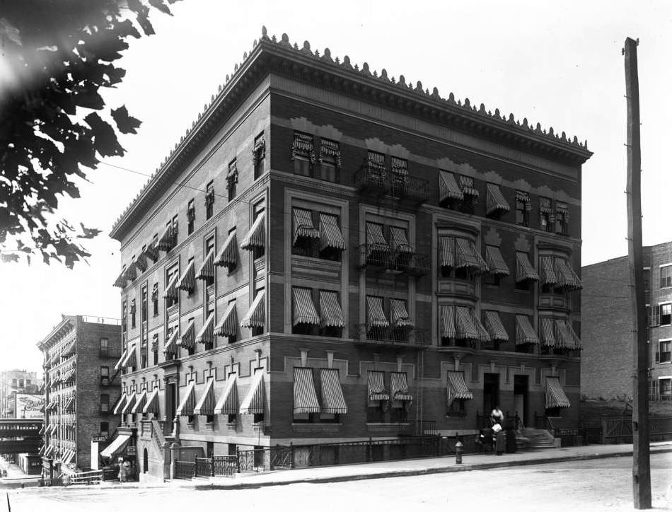 1157-1159 Fulton Avenue, Bronx, 1915.