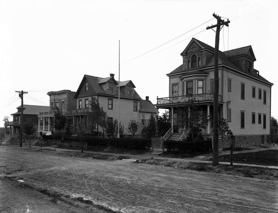 Houses On 232Nd Street East Of Paulding Avenue, 1915.