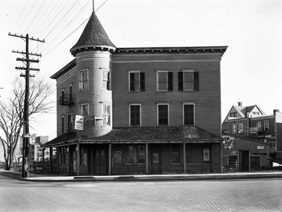 Northeast Corner Of Jerome Avenue And Bedford Park Boulevard, Bronx, 1919.