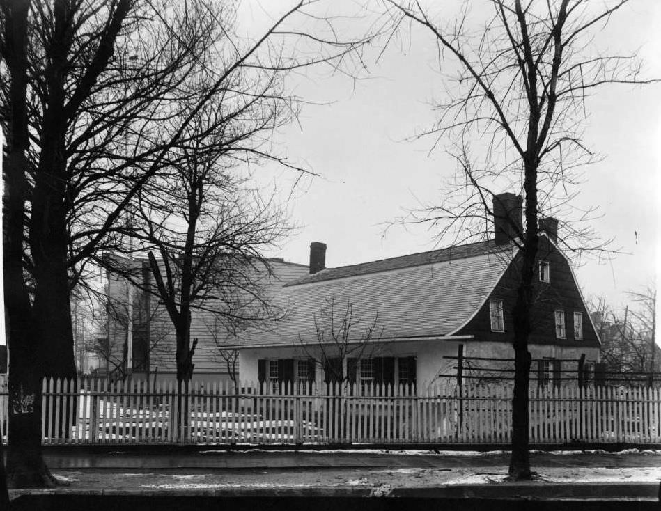 A Dutch Farmhouse On Evergreen Avenue, Bronx.