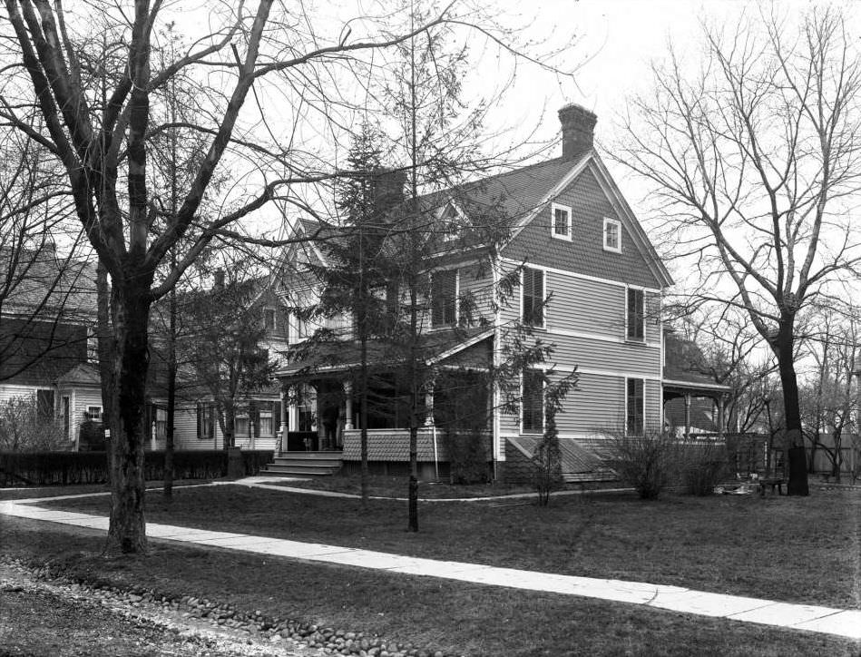 House At 1510 Beach Avenue, Morris Park, Bronx, 1914.