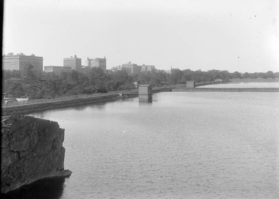 The Central Park Reservoir, 1890.