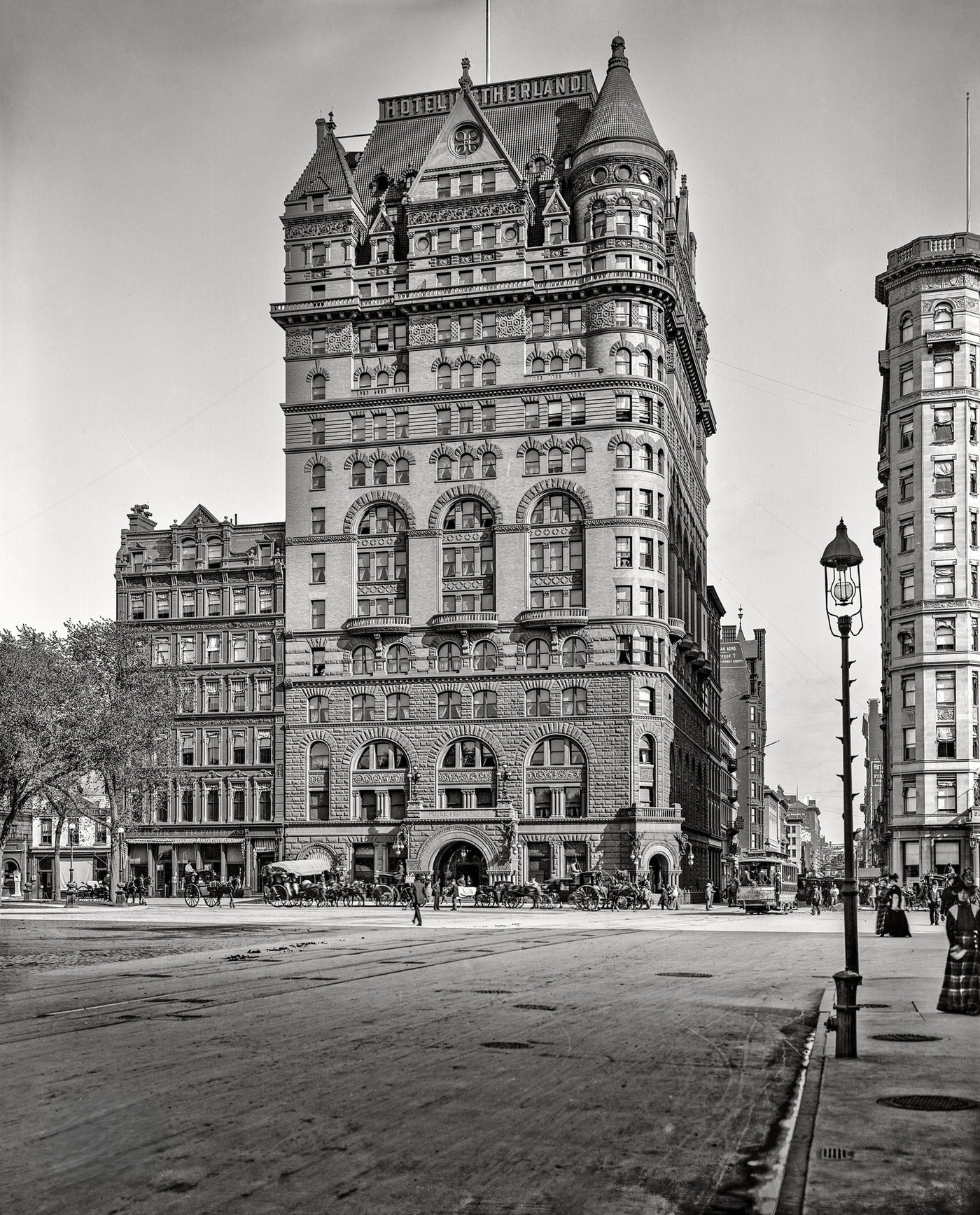 Hotel Netherland, Fifth Avenue And 59Th Street, New York, 1900.