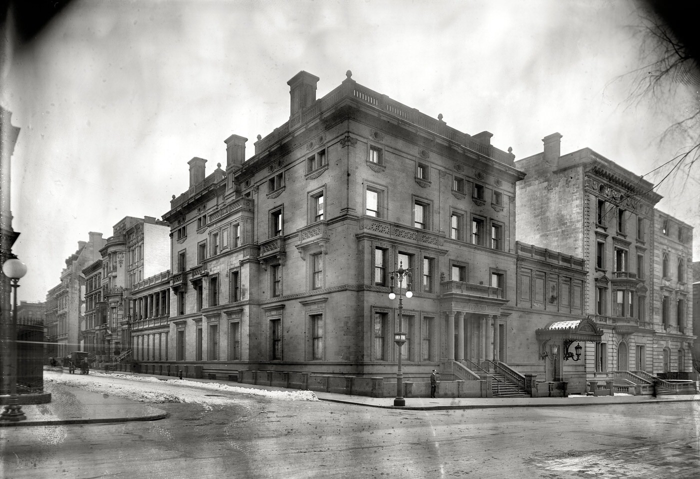 Charles T. Yerkes House, Fifth Avenue And East 68Th, New York, Circa 1908.