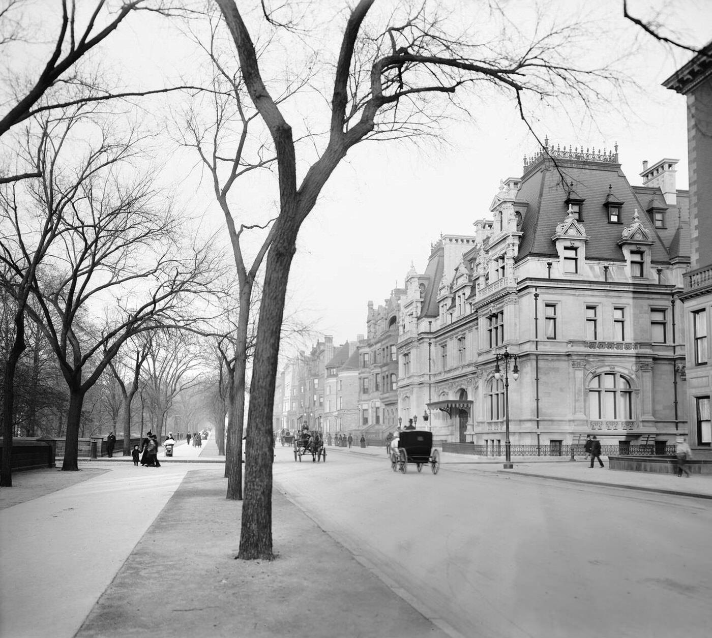 Fifth Avenue At 65Th Street, New York City, 1901.