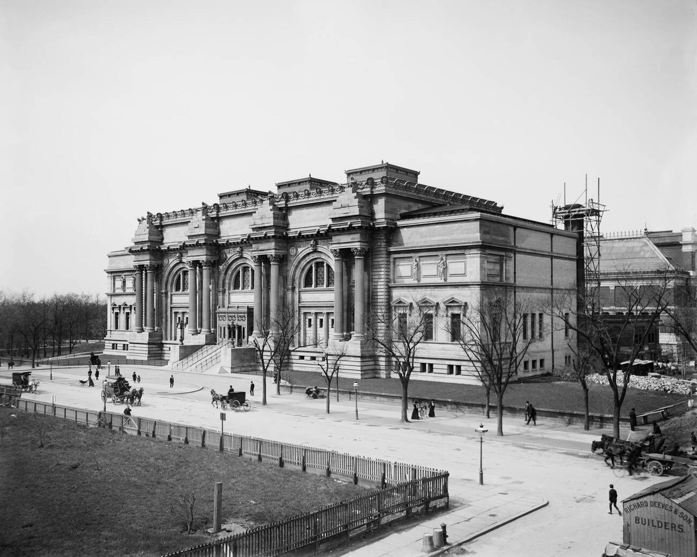 Metropolitan Museum Of Art, New York City, Circa 1903.