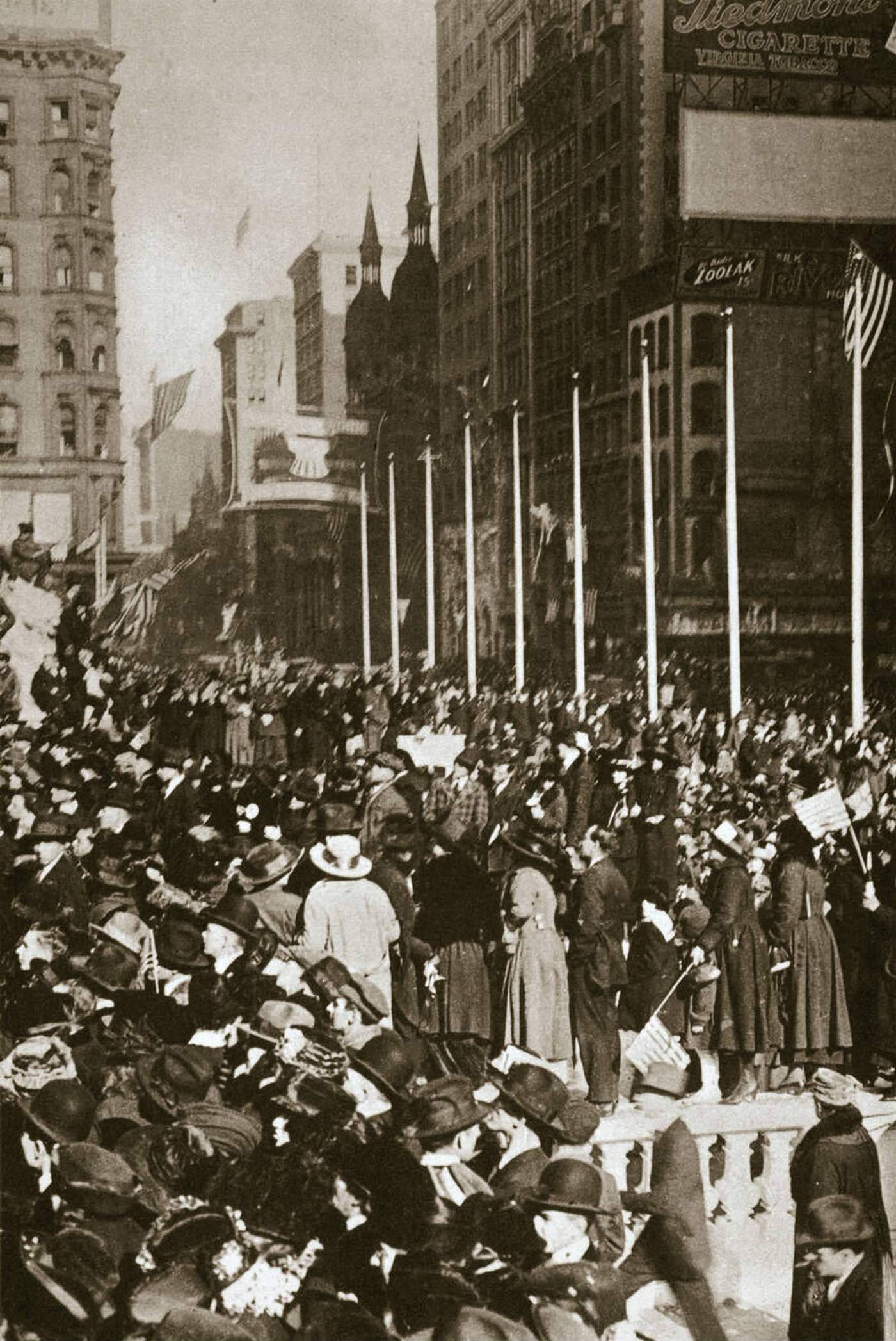 &Amp;Quot;When Peace Came,&Amp;Quot; New York City, 1918.