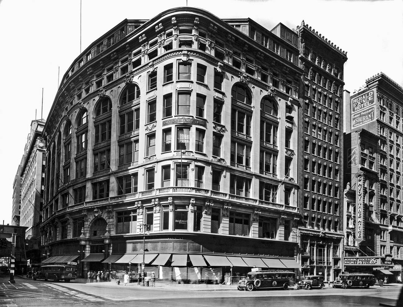 The Saks-Herald Square Department Store At Broadway And 34Th St, 1928.