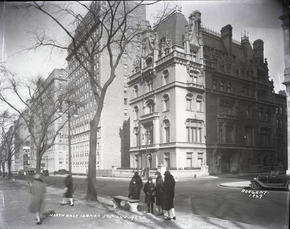 Fifth Avenue From 92Nd Street To 96Th Street, 1929.