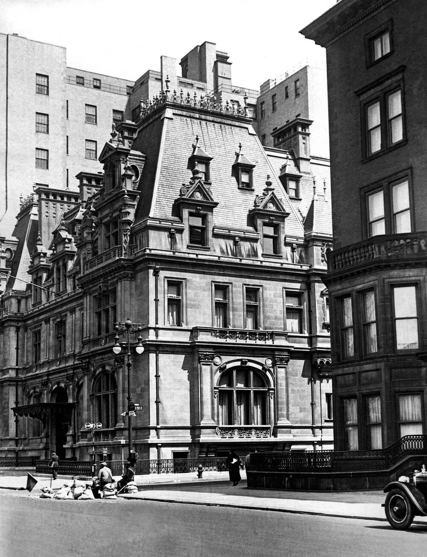 The Caroline Astor Home At 5Th Avenue And 65Th Street, 1929.