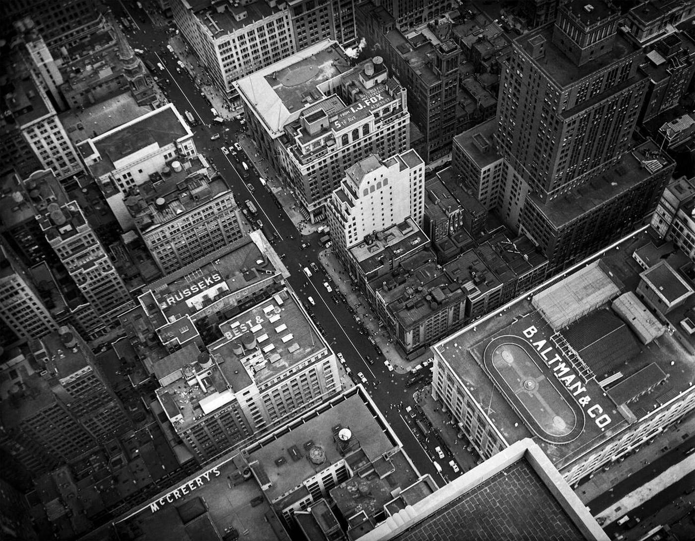 5Th Avenue At 36Th Street, Ca. 1936.
