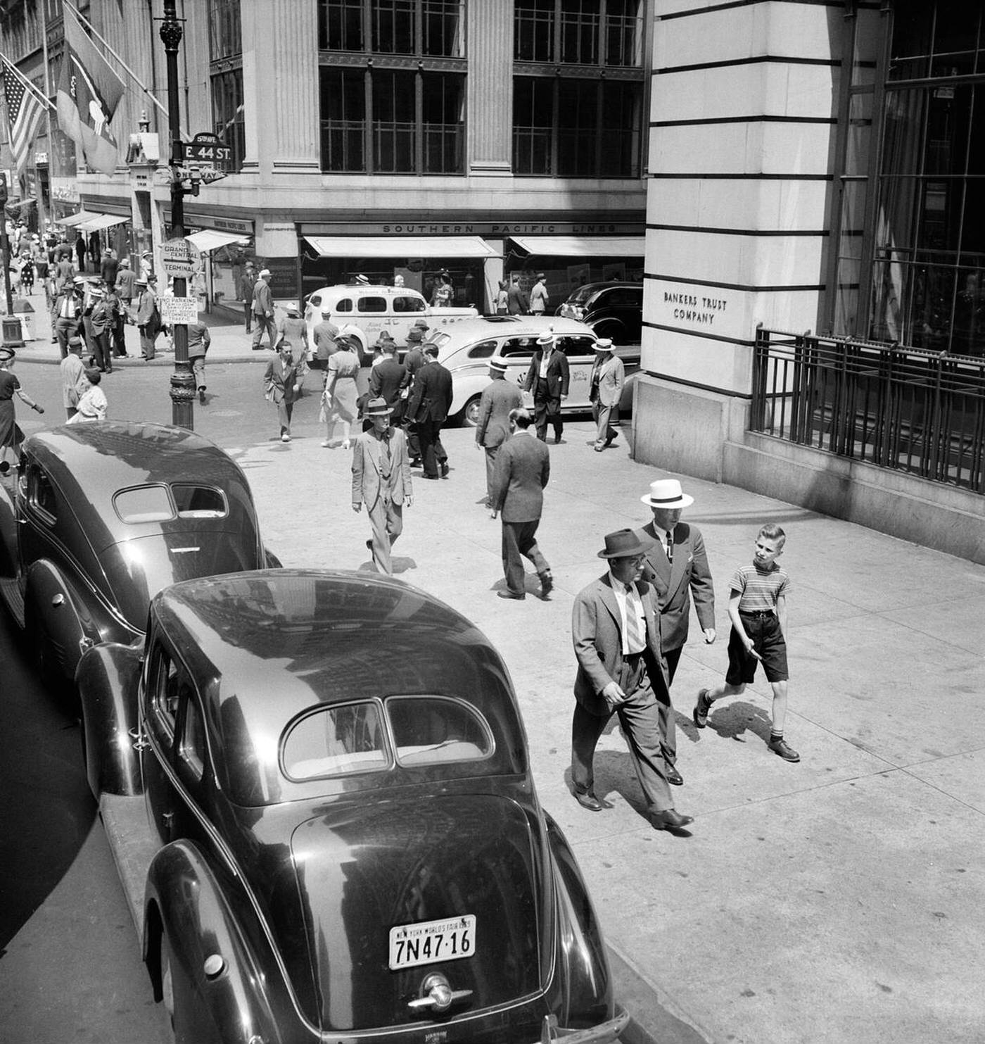 Fifth Avenue And East 44Th Street, 1939.