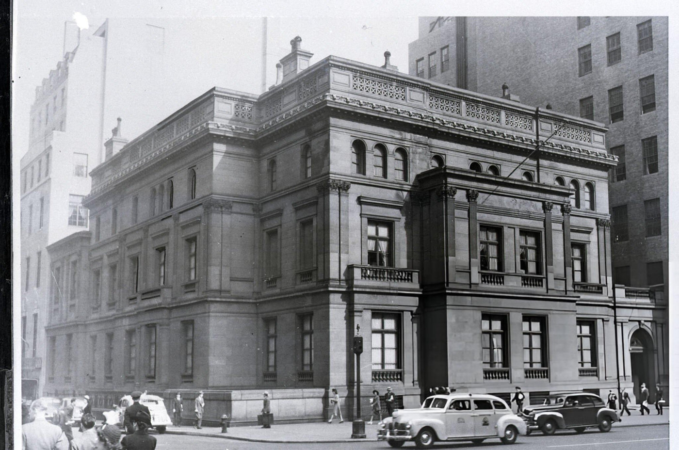 William Henry Vanderbilt Mansion On Fifth Avenue, 1941.