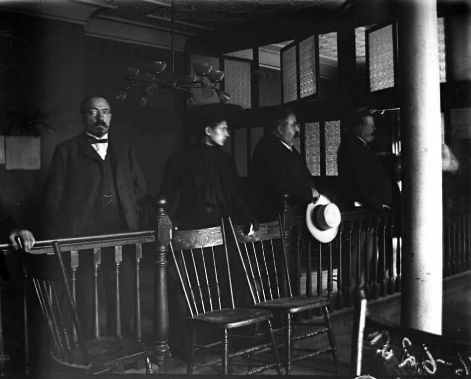 Families Of Victims Waiting To Claim Bodies From The General Slocum Disaster, North Brother Island, 1904.
