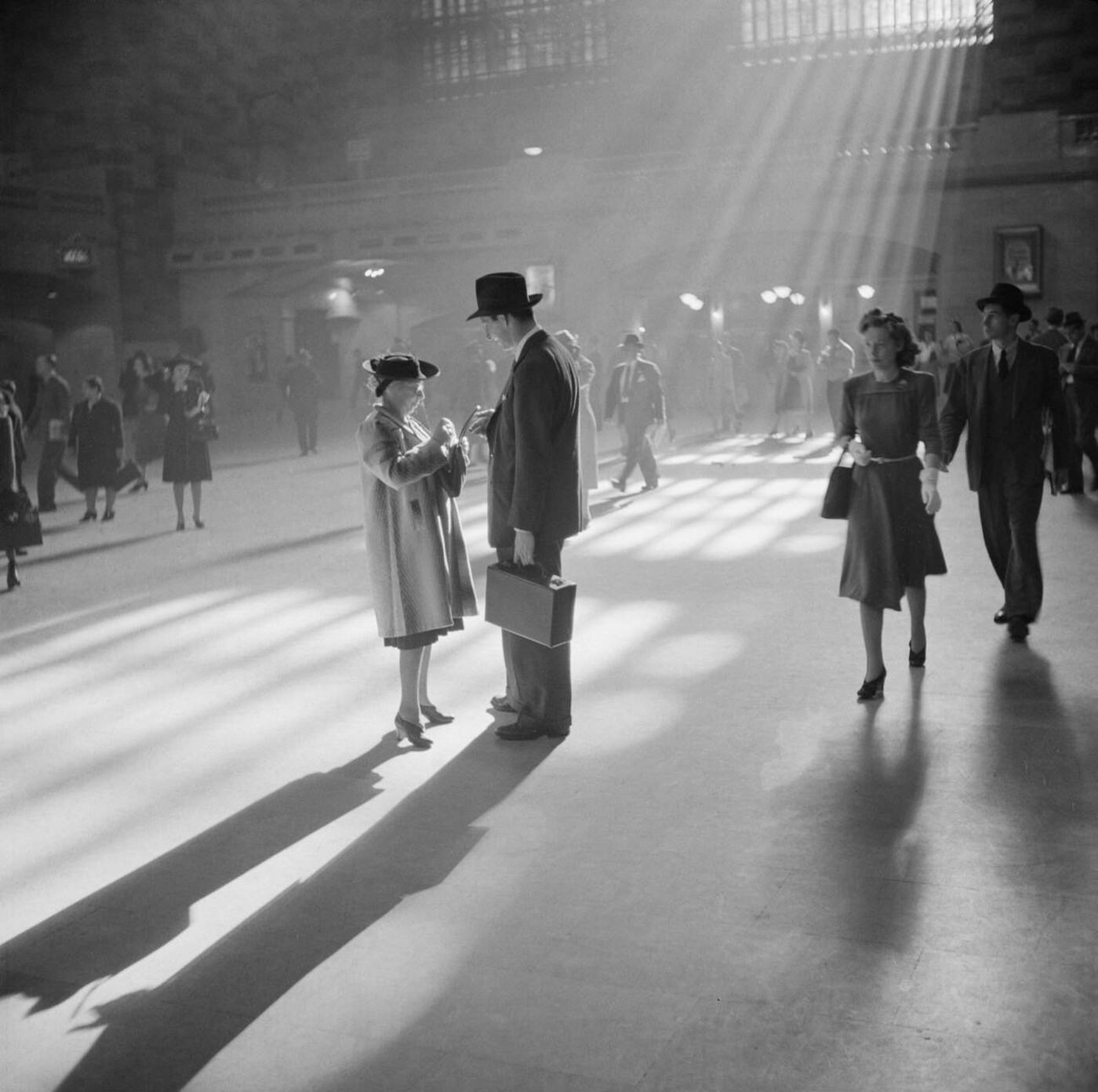 Grand Central Terminal, New York City, October 1941.