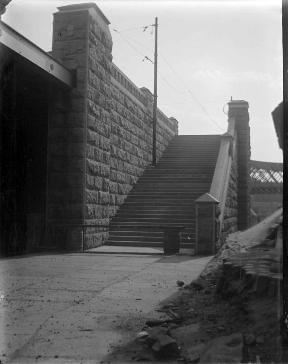 The Third Avenue Bridge Under Construction, Harlem River.
