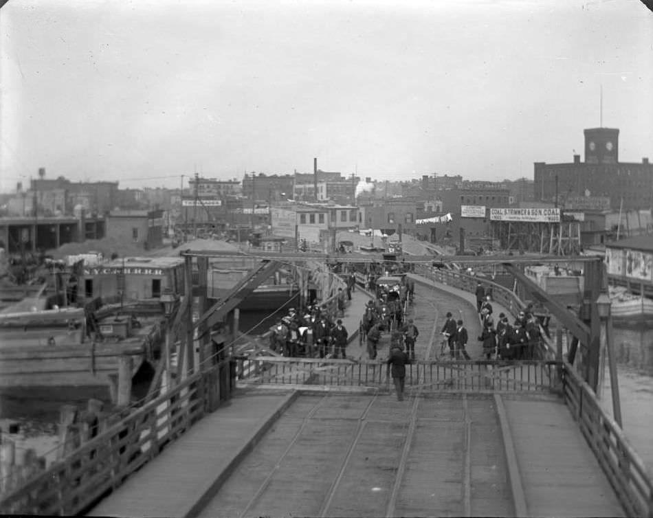 Opening The Third Avenue Bridge To Traffic.