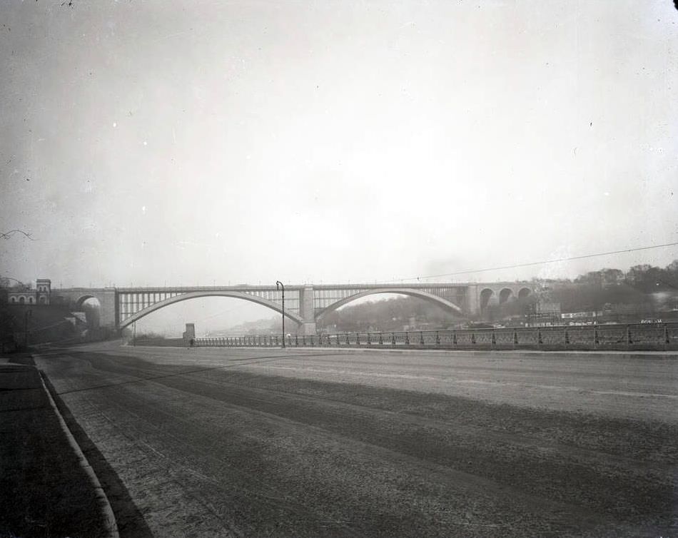 Speedway And Washington Bridge Connecting West 181St Street And Amsterdam Avenue To The Bronx, 1910.