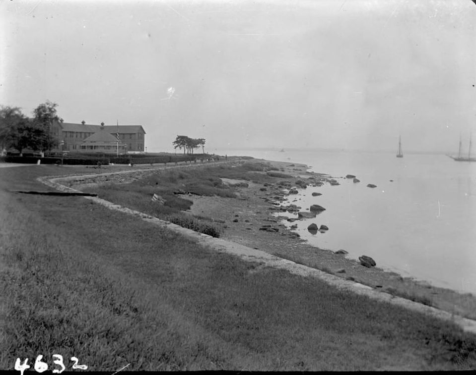 Dormitory, Hart Island Reformatory For Boys, Hart Island, Bronx, 1913.