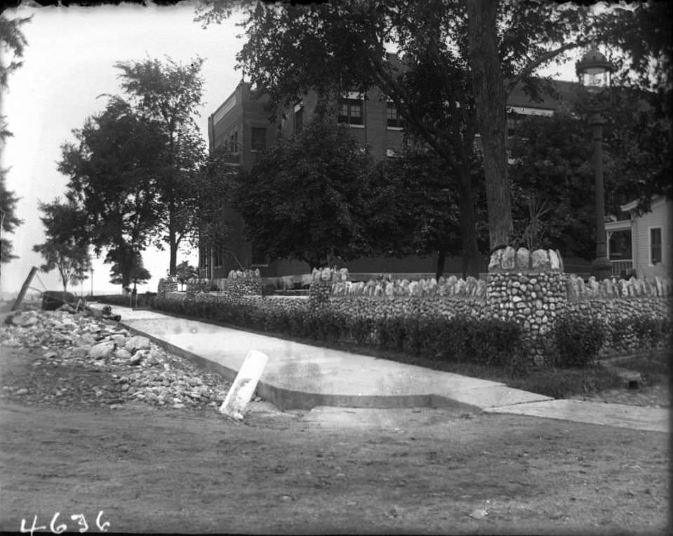Prison Building, Hart Island Reformatory For Boys, Hart Island, Bronx, 1913.