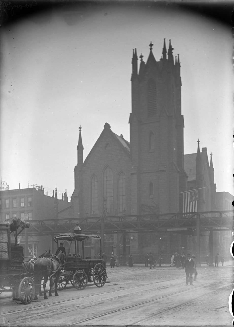 Broadway Tabernacle, W. 34Th Street And Sixth Avenue, 1898.
