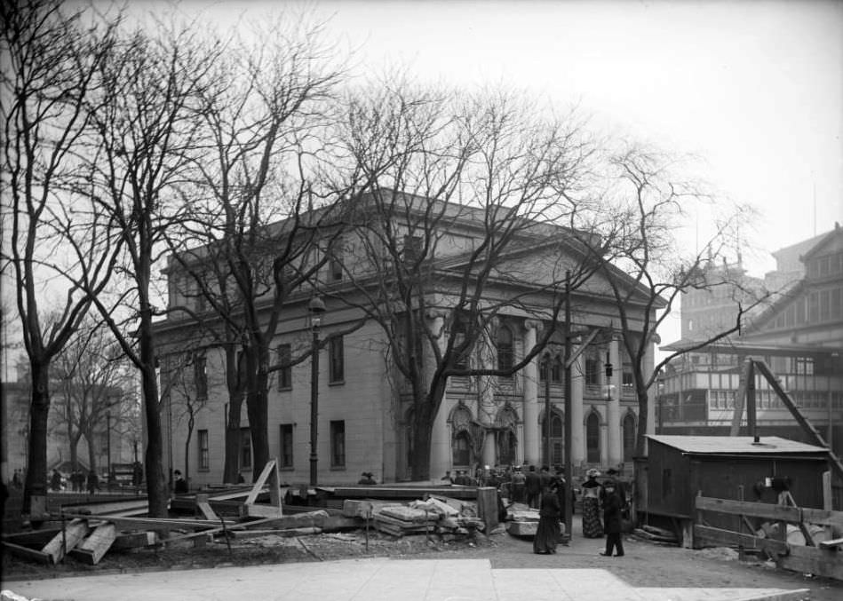 Hall Of Records Building, City Hall Square, 1902.