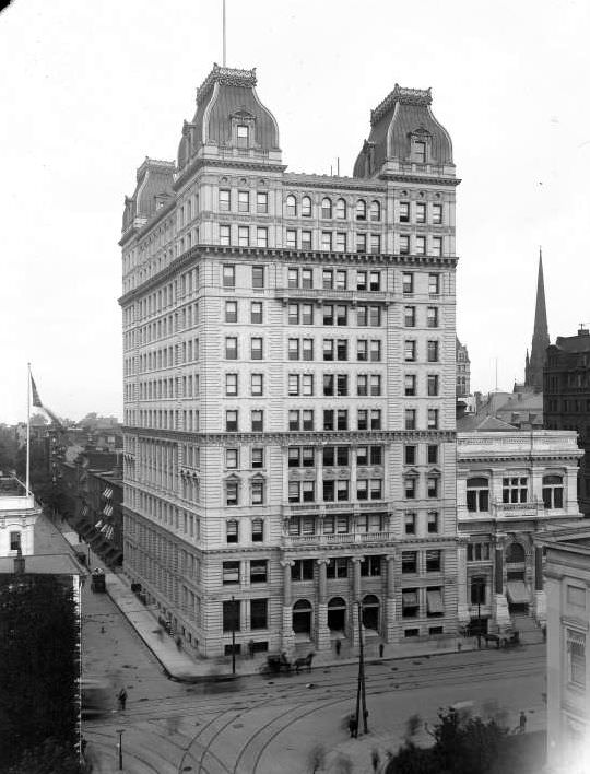 Brooklyn: Temple Bar Building And Dime Savings Bank, Court Street And Joralemon Street.