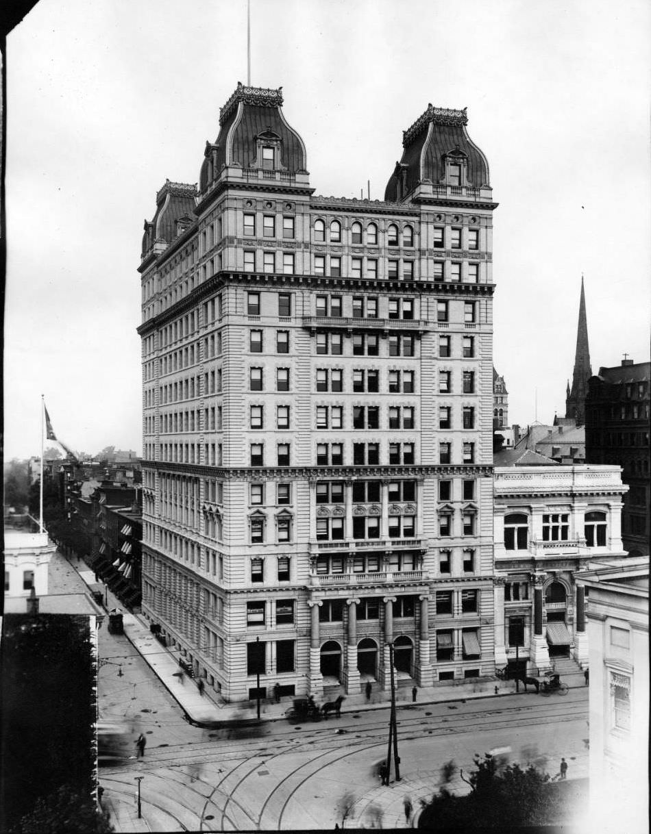 Brooklyn: Temple Bar Building And Dime Savings Bank, Court Street And Joralemon Street.