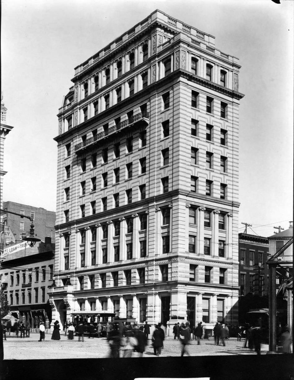 Brooklyn: Mechanics Bank On Court Street.