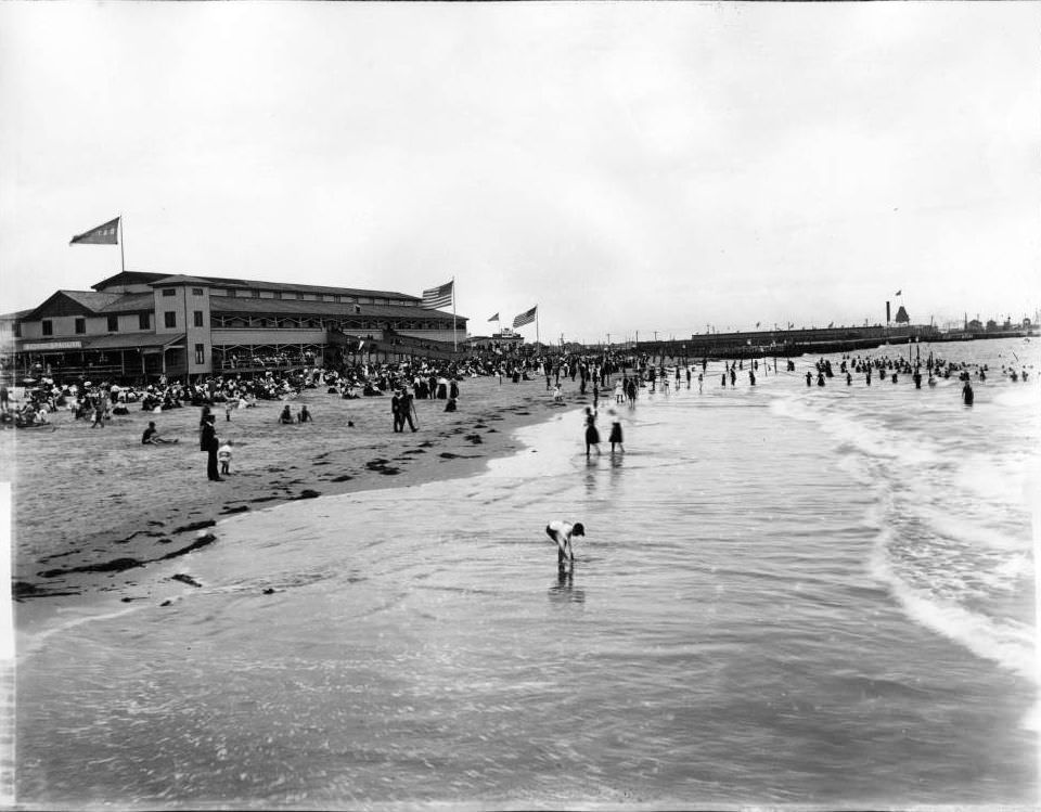Coney Island Beach And Bathing Pavilion, Brooklyn.