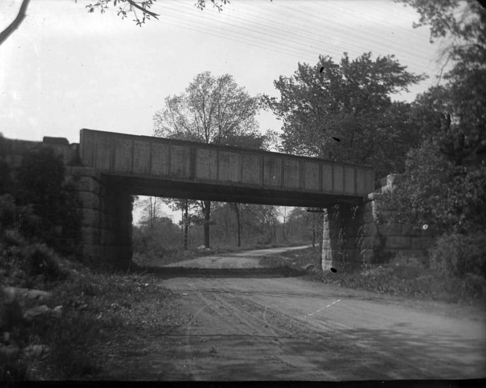 A Railroad Trestle, Bronx, 1910S.