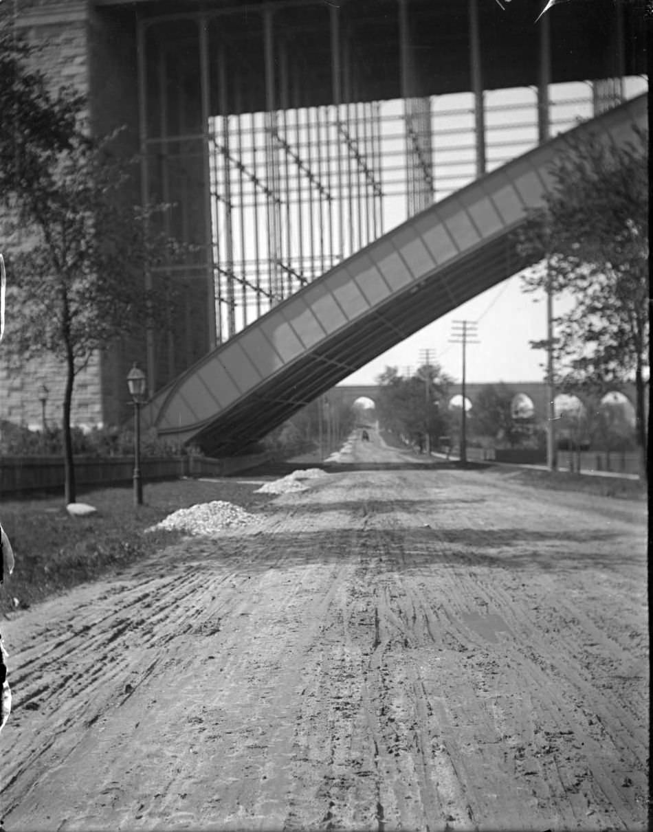 Base Of Washington Bridge, Bronx, N.y.