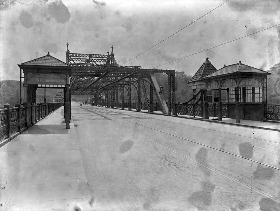 View Looking Over Macombs Dam Bridge Between Manhattan And The Bronx, 1910S.