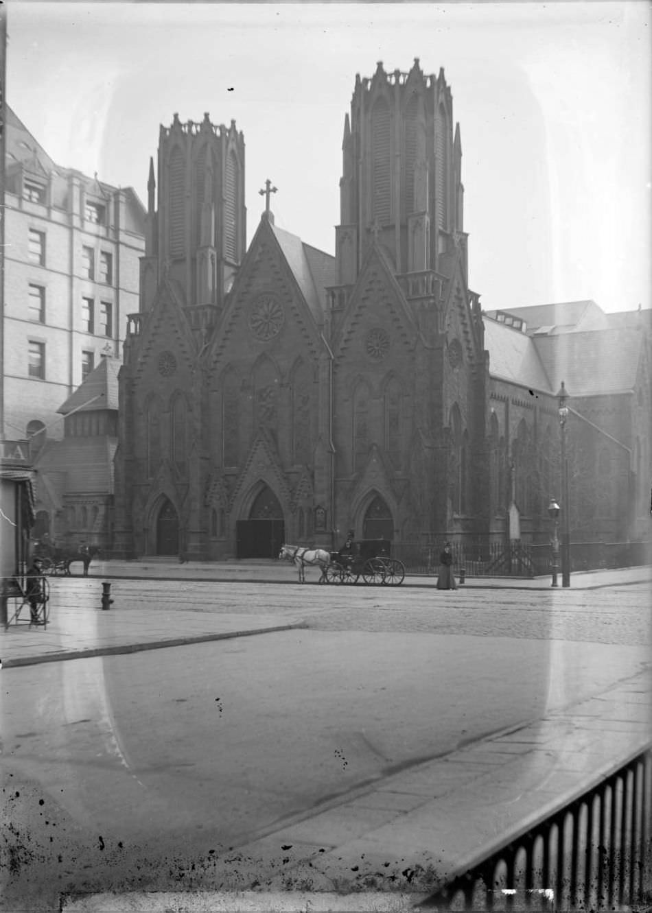 Calvary Church, E. 21St St. &Amp;Amp; 4Th Avenue, New York City, 1890S.