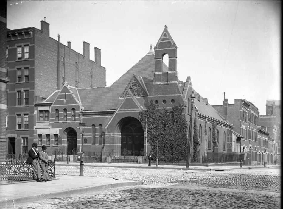 Grace Reformed Church, Seventh Avenue And W. 54Th Street, New York City, 1890S.
