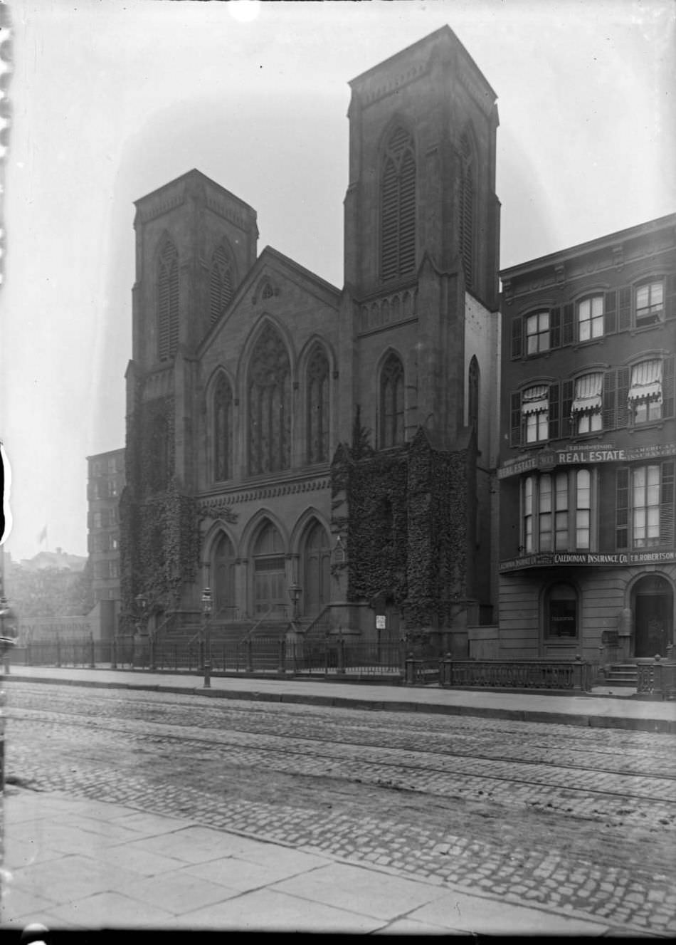 Thirty-Fourth Street Collegiate Church, 307 West 34Th Street Near Eighth Avenue, New York City, 1890S.