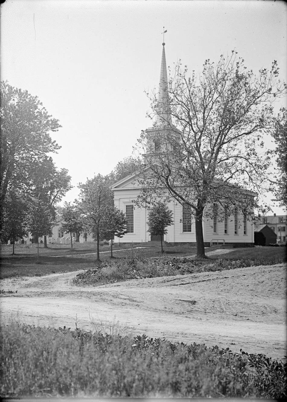 A Church In Flatbush, Brooklyn, 1890S.