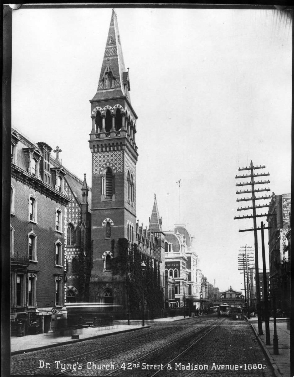 Holy Trinity Church, East 42Nd Street And Madison Avenue, 1880.