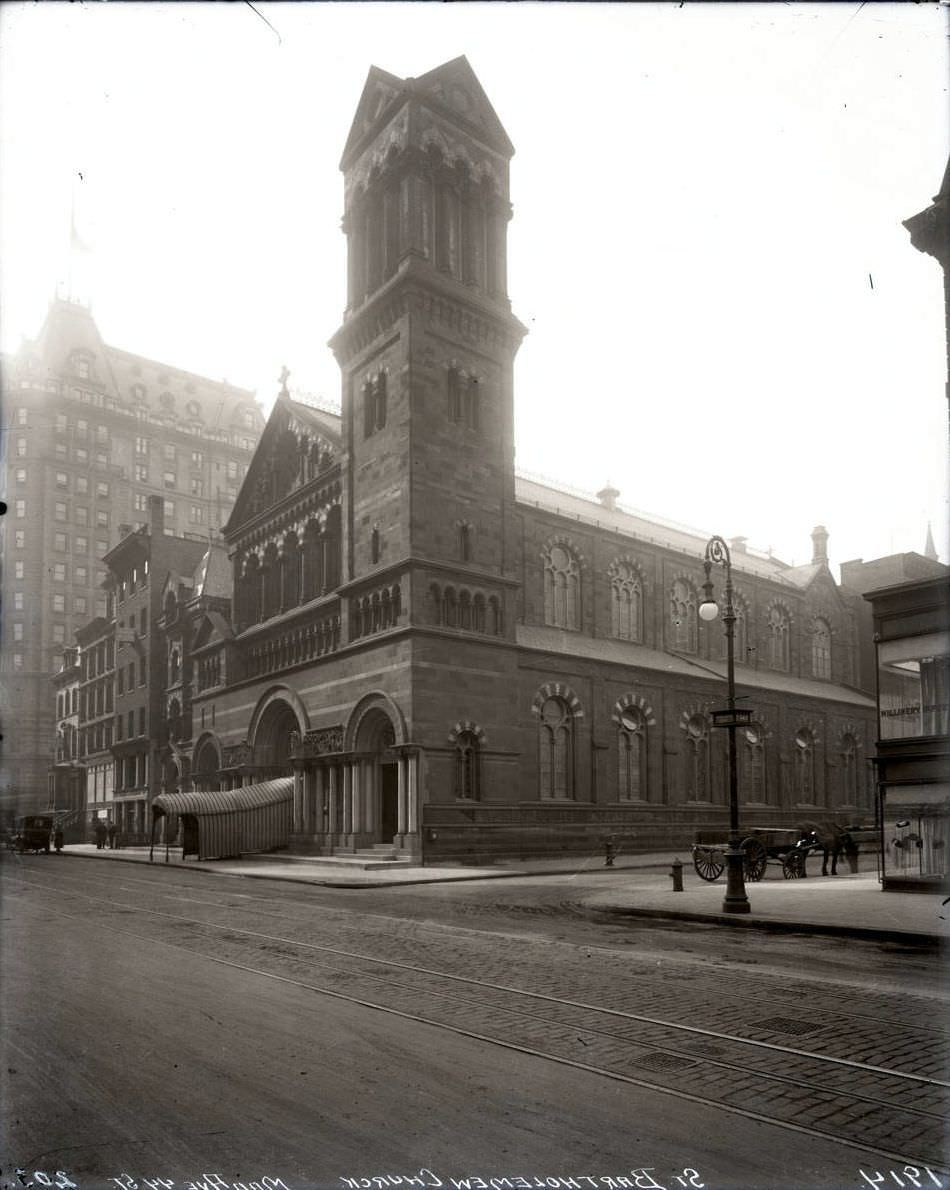 St. Bartholomew'S Church, Madison Avenue And 44Th Street, New York City, 1914.