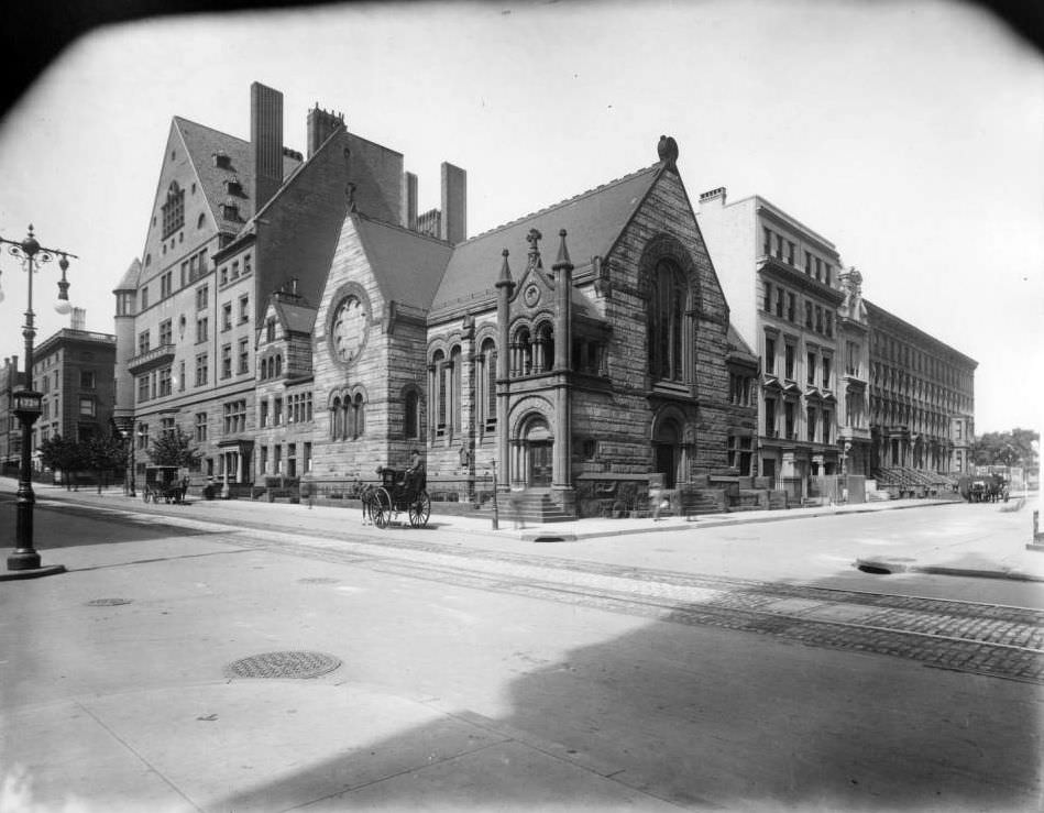 St. James' Lutheran Church, Southwest Corner Of 73Rd Street And Madison Avenue, 1904.