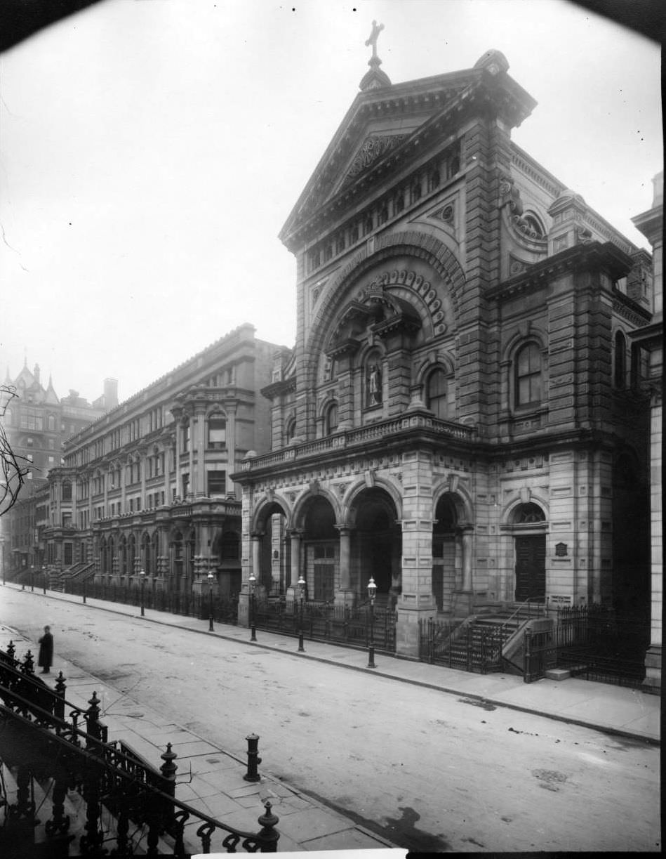 St. Francis Xavier Church, W. 16Th Street Between Fifth Avenue And Sixth Avenue.
