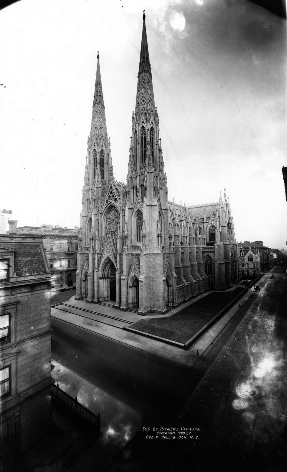 St. Patrick'S Cathedral, 1909.