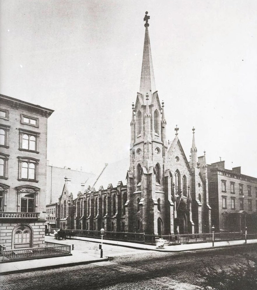 Old South Dutch Reformed Church, Fifth Avenue And 21St Street, New York City.