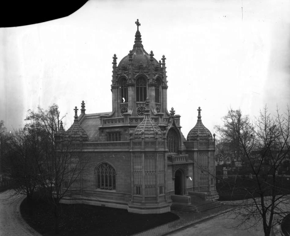 Chapel At Greenwood Cemetery, Brooklyn.