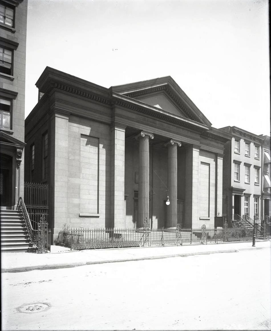 Presbyterian Church, 11Th Street Between Sixth And Seventh Avenues, New York City, 1916.