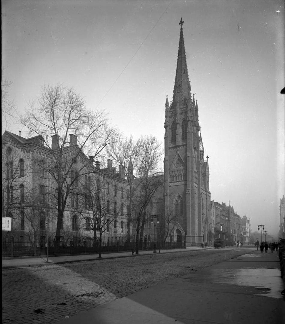 Fifth Avenue Presbyterian Church, Fifth Avenue And 55Th Street, New York City, 1890S.