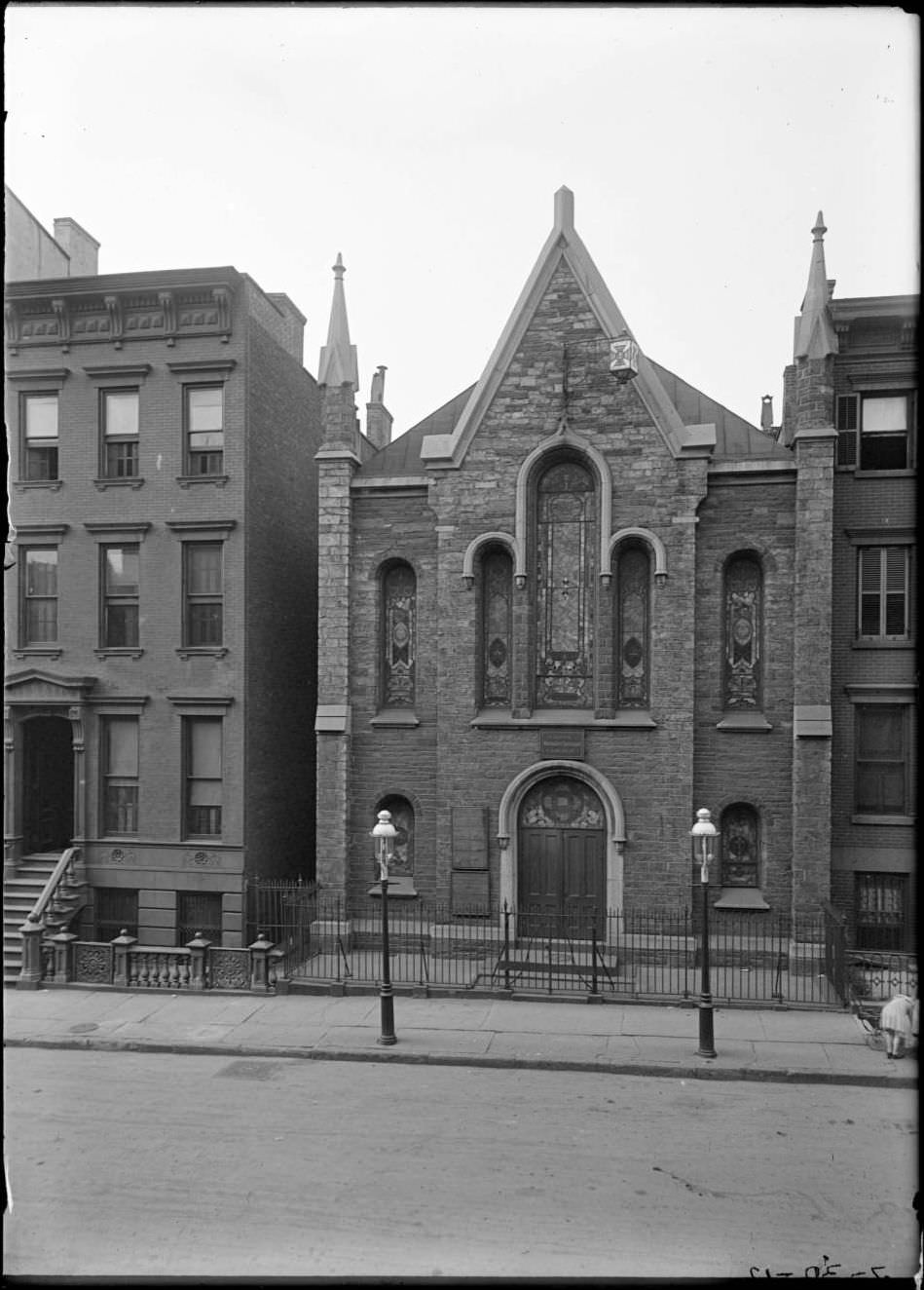 Janes Methodist Episcopal Church, Patchen Avenue And Monroe Street, Brooklyn, 1880S.